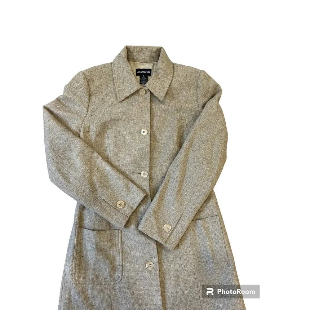 Magaschoni Light Brown‎ Women’s Coat Size 8